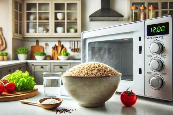 How to Make Brown Rice in Microwave