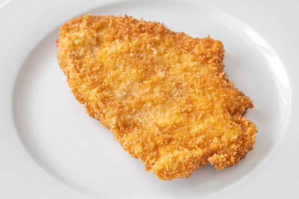 Sliced Chicken Breast on Stove