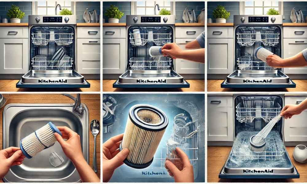 How To Clean Kitchen Aid Dishwasher Filter