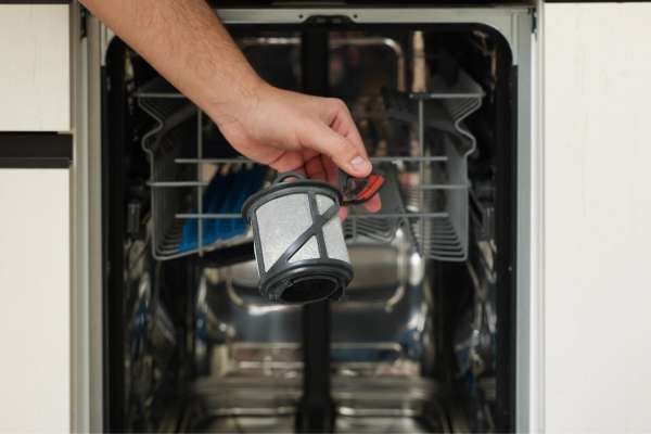 Locate the Drain Outlet on the Dishwasher