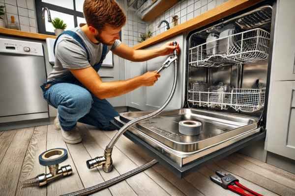 Step 4: Connect the Water Supply Line