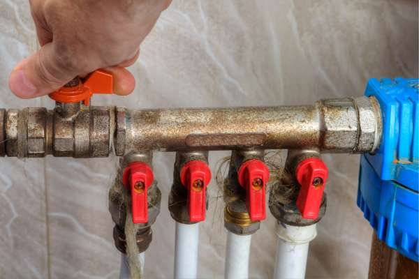 Turn Off Power and Remove Standing Water